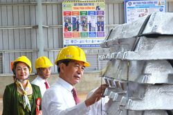 Công bố nhôm thỏi đầu tiên do Việt Nam sản xuất