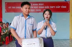 Hơn 600 thí sinh thi chọn đội tuyển học sinh giỏi THPT cấp tỉnh