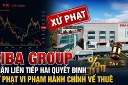 Siba Group nhận liên tiếp hai quyết định xử phạt vi phạm hành chính về thuế