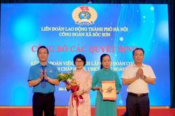 C&ocirc;ng đo&agrave;n x&atilde; S&oacute;c Sơn: Đổi mới hoạt động, n&acirc;ng cao hiệu quả chăm s&oacute;c đo&agrave;n vi&ecirc;n