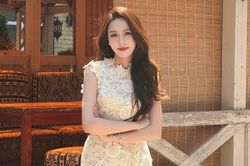 Á hậu Ngọc Hằng khoe nhan sắc ngọt ngào, visual ngày càng thăng hạng