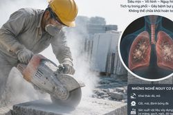Người lao động cần cảnh giác với bệnh bụi phổi silic