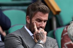 David Beckham bị hói