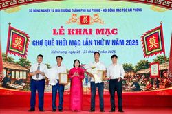 Chợ quê thời Mạc năm 2026:Đưa nghệ thuật trở về với không gian cộng đồng