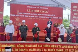 X&acirc;y Nh&agrave; Bia tưởng niệm c&aacute;c Anh h&ugrave;ng liệt sĩ Trung đo&agrave;n 10 tại C&agrave; Mau