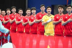 Tuyển futsal Việt Nam hội quân chuẩn bị cho Giải giao hữu vô địch châu lục