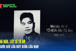 Nhà báo, liệt sĩ Tô Ân - người giữ lửa bút giữa lửa đạn