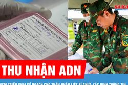 TPHCM triển khai kế hoạch thu nhận ADN cho thân nhân liệt sĩ chưa xác định thông tin