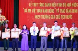 Truy tặng danh hiệu Bà Mẹ Việt Nam Anh hùng tại Đắk Lắk