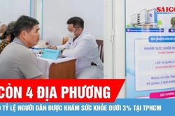 TPHCM c&ograve;n 4 địa phương c&oacute; tỷ lệ người d&acirc;n được kh&aacute;m sức khỏe dưới 3%