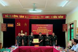 X&acirc;y dựng Đồn Bi&ecirc;n ph&ograve;ng Mường Mươn vững mạnh to&agrave;n diện 'Mẫu mực, ti&ecirc;u biểu'