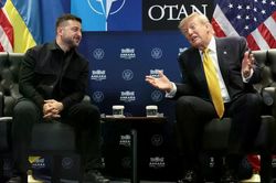 Tổng thống Mỹ Trump sắp gặp Tổng thống Ukraine Zelensky tại Nh&agrave; Trắng
