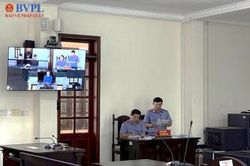 VKSND Khu vực 5 tỉnh Vĩnh Long phối hợp tổ chức 2 phi&ecirc;n t&ograve;a r&uacute;t kinh nghiệm