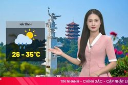 Dự báo thời tiết Hà Tĩnh 27/7: Ngày nắng, đêm mưa rào vài nơi