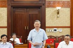 Th&ocirc;ng c&aacute;o b&aacute;o ch&iacute; về cuộc l&agrave;m việc của Tổng B&iacute; thư, Chủ tịch nước T&ocirc; L&acirc;m với Ban Thường vụ Đảng ủy Thanh tra Ch&iacute;nh phủ