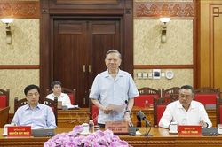 Th&ocirc;ng c&aacute;o b&aacute;o ch&iacute; về cuộc l&agrave;m việc của đồng ch&iacute; Tổng B&iacute; thư, Chủ tịch nước T&ocirc; L&acirc;m với Thường vụ Đảng ủy Thanh tra Ch&iacute;nh phủ