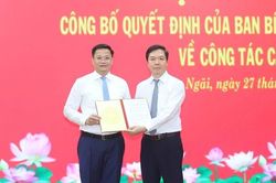 Thứ trưởng Bộ T&agrave;i ch&iacute;nh Nguyễn Đức T&acirc;m được giới thiệu để bầu Chủ tịch UBND tỉnh Quảng Ng&atilde;i