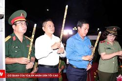 Tuổi trẻ T&acirc;y Ninh thắp nến tri &acirc;n c&aacute;c Anh h&ugrave;ng liệt sĩ