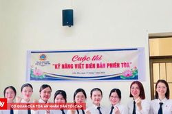 TAND khu vực 13 – Cần Thơ khai mạc Hội thi Kỹ năng viết biên bản phiên tòa