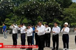 T&ograve;a ph&uacute;c thẩm TANDTC tại TP.HCM tri &acirc;n c&aacute;c Anh h&ugrave;ng liệt sĩ