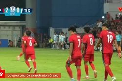 Singapore – Timor Leste 2 – 0: Singapore tạm vươn lên dẫn đầu bảng A