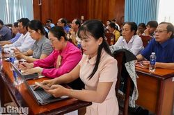 Châu Thành đối thoại, tập trung tháo gỡ kiến nghị từ cơ sở