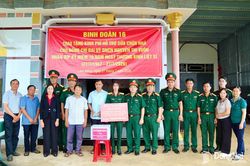 Binh đo&agrave;n 16 chung tay chăm lo gia đ&igrave;nh th&acirc;n nh&acirc;n liệt sĩ