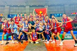 Chức vô địch chặng 2 SEA V.Cup 2026 giúp bóng chuyền nam trở lại hạng 58 thế giới