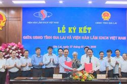 Tỉnh Gia Lai và Viện Hàn lâm Khoa học và Công nghệ Việt Nam hợp tác thúc đẩy đổi mới sáng tạo