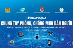7 giờ 30 ph&uacute;t ng&agrave;y 30-7: Livestream Lễ ph&aacute;t động chung tay ph&ograve;ng, chống mua b&aacute;n người