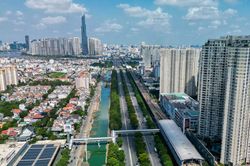 Dự án cải tạo rạch Đá Đỏ hơn 86 tỷ đồng cạnh tuyến Metro số 1 đạt 80% tiến độ