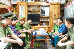 Bám sát địa bàn, giữ vững an ninh trật tự từ cơ sở