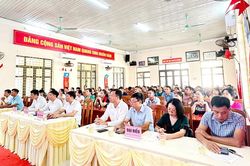 Xã Phú Lương khai giảng các lớp đào tạo nghề cho lao động nông thôn