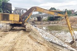 Đẩy nhanh tiến độ các công trình tiêu, thoát lũ ở Quảng Điền