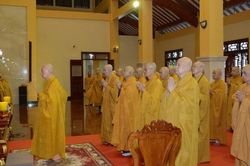 Lễ tưởng niệm Đại l&atilde;o H&ograve;a thượng Th&iacute;ch Thiện H&agrave;o tại Việt Nam Quốc Tự