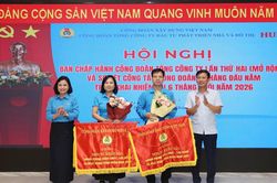 C&ocirc;ng đo&agrave;n Tổng c&ocirc;ng ty HUD: Đổi mới s&aacute;ng tạo, đồng h&agrave;nh c&ugrave;ng doanh nghiệp, người lao động