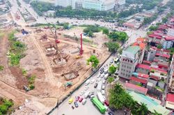 3 dự án giao thông trọng điểm Hà Nội vẫn 'kẹt' tiến độ vì 'nút thắt' mặt bằng