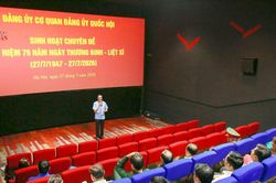 Đảng ủy Cơ quan Đảng ủy Quốc hội tổ chức sinh hoạt chuyên đề nhân kỷ niệm 79 năm Ngày Thương binh - Liệt sĩ