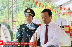 Điện Bi&ecirc;n kh&aacute;nh th&agrave;nh c&ocirc;ng tr&igrave;nh n&acirc;ng cấp Khu tưởng niệm Anh h&ugrave;ng liệt sĩ Trần Văn Thọ