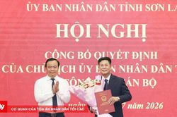 Bổ nhiệm Phó Chánh văn phòng UBND tỉnh Sơn La