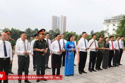 Lãnh đạo tỉnh Bắc Ninh dâng hương tưởng niệm các Anh hùng liệt sĩ