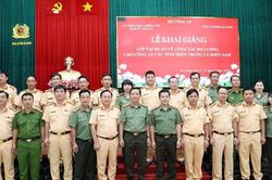 Tập huấn c&ocirc;ng t&aacute;c đo lường cho C&ocirc;ng an c&aacute;c tỉnh, th&agrave;nh