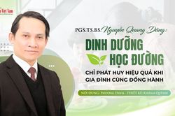 PGS.TS.BS Nguyễn Quang Dũng: Dinh dưỡng học đường là nền tảng, gia đình là mắt xích quyết định