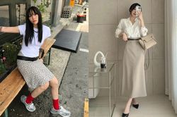 Chân váy midi phối áo gì để vừa trẻ, vừa sang? 4 công thức diện đẹp ai cũng áp dụng được