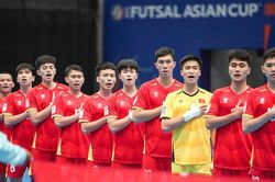 Tuyển futsal Việt Nam hội qu&acirc;n hướng đến giải ch&acirc;u lục tại Th&aacute;i Lan