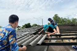 Lữ đo&agrave;n 175 gi&uacute;p người d&acirc;n C&agrave; Mau dựng lại m&aacute;i nh&agrave; sau gi&ocirc;ng lốc