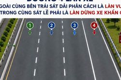 Cục CSGT nêu lý do đề xuất làm 'làn đường dành cho vượt xe' trên cao tốc