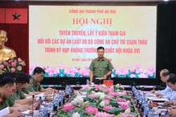 Hoàn thiện hành lang pháp lý, góp phần bảo đảm vững chắc an ninh, trật tự