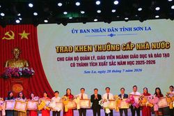 Sơn La: Vinh danh giáo viên, học sinh có thành tích xuất sắc trong năm học 2025 - 2026