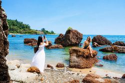 Gành Đá Đỏ – viên ngọc nguyên sơ giữa miền biển Quảng Ngãi